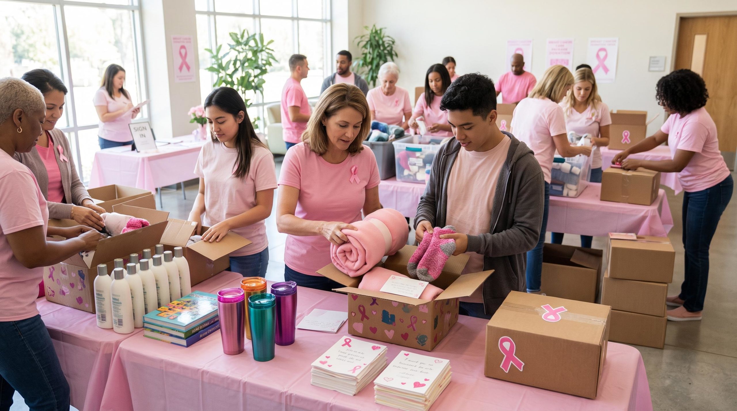 Create a Community Care Package Donation Drive