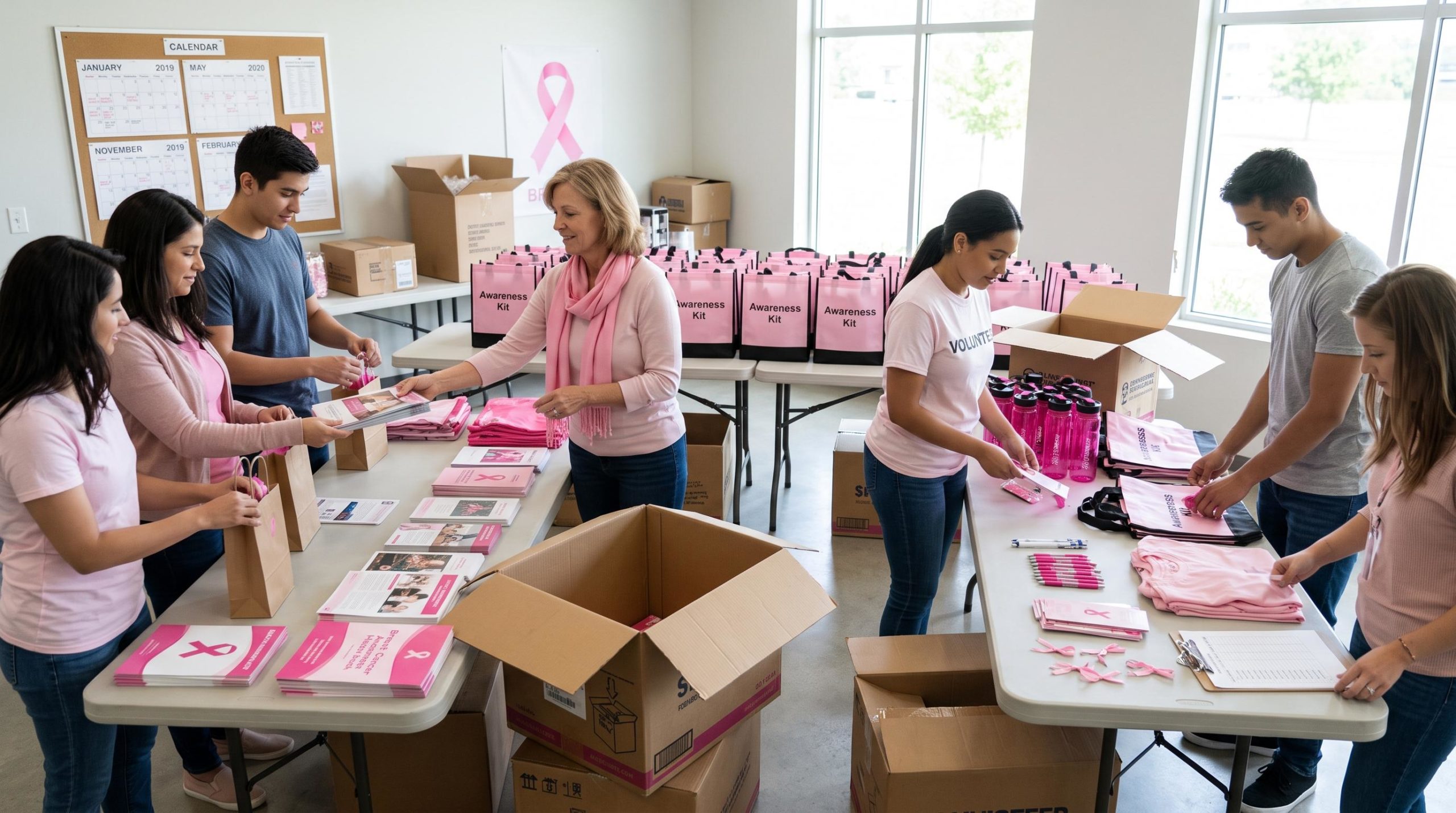 Prepare Awareness Materials and Event Giveaways