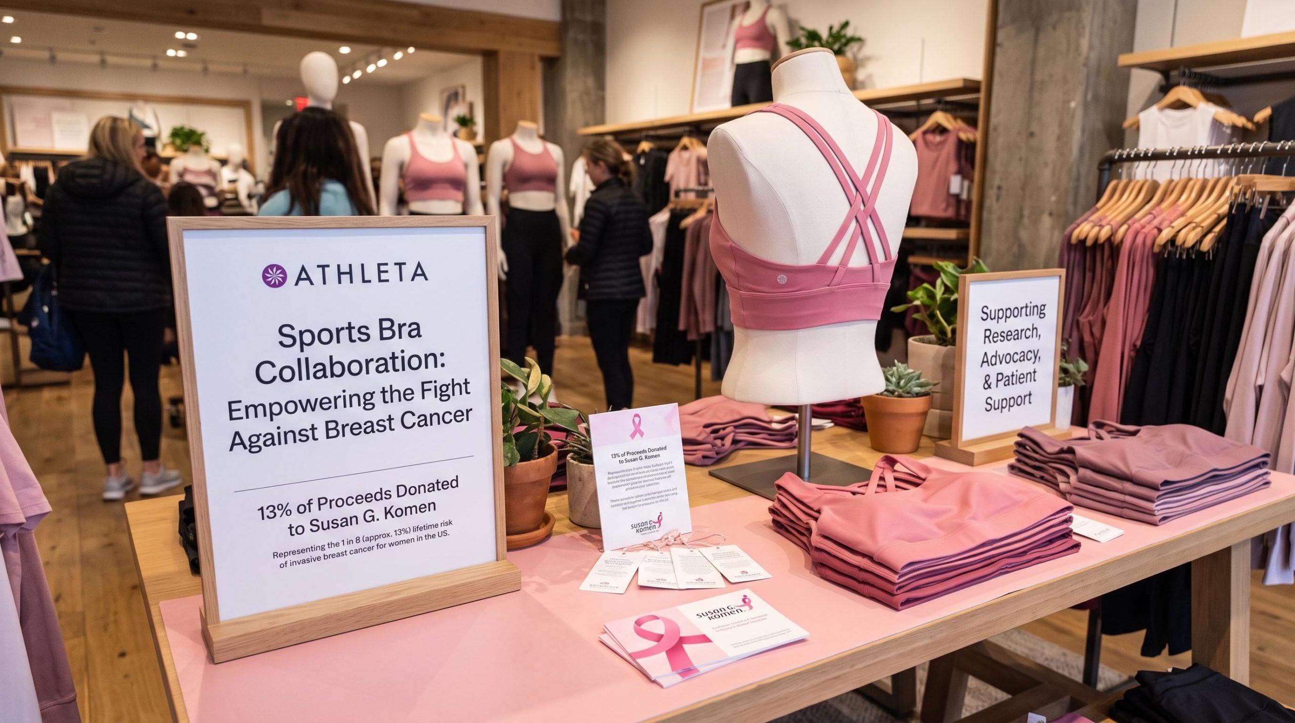 Athleta Sports Bra Collaboration