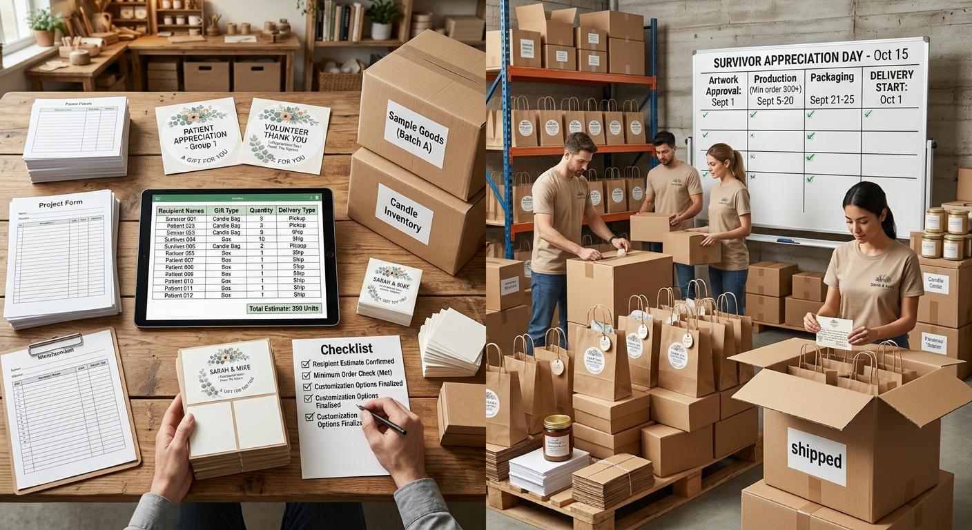 Plan Gift Quantities and Delivery