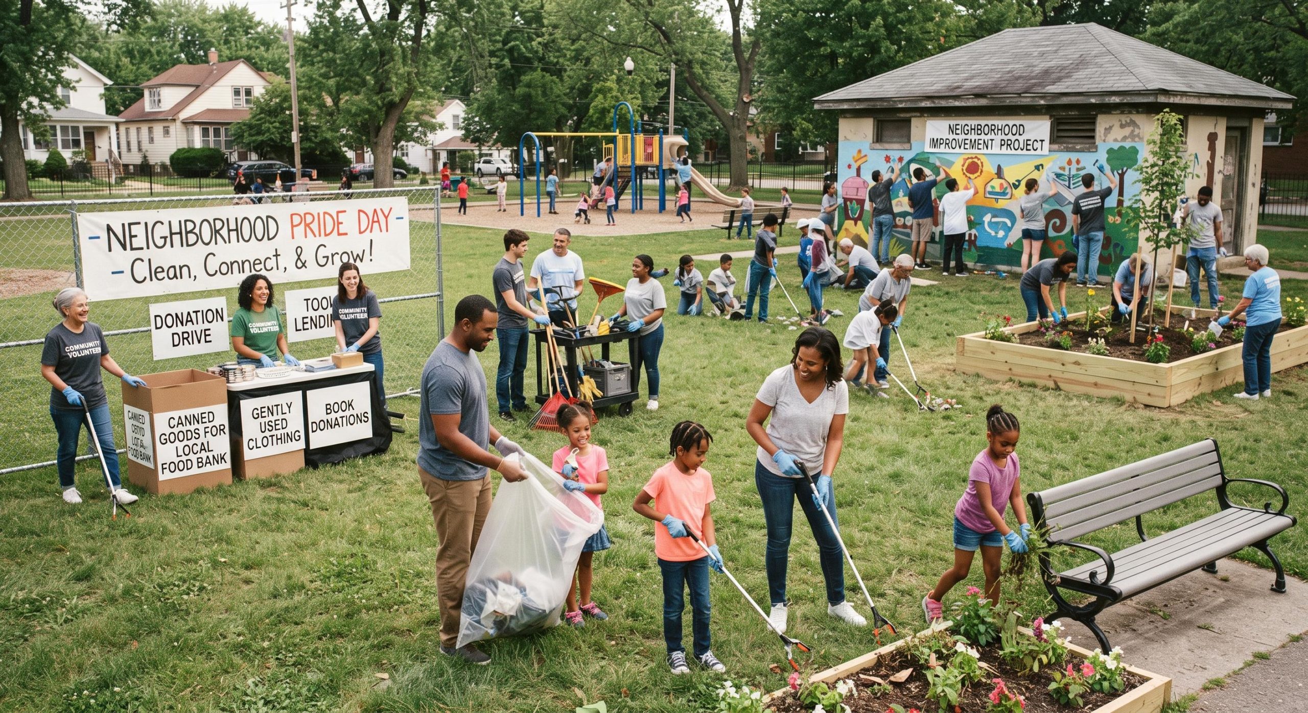 Community Cleanup and Volunteer Activities