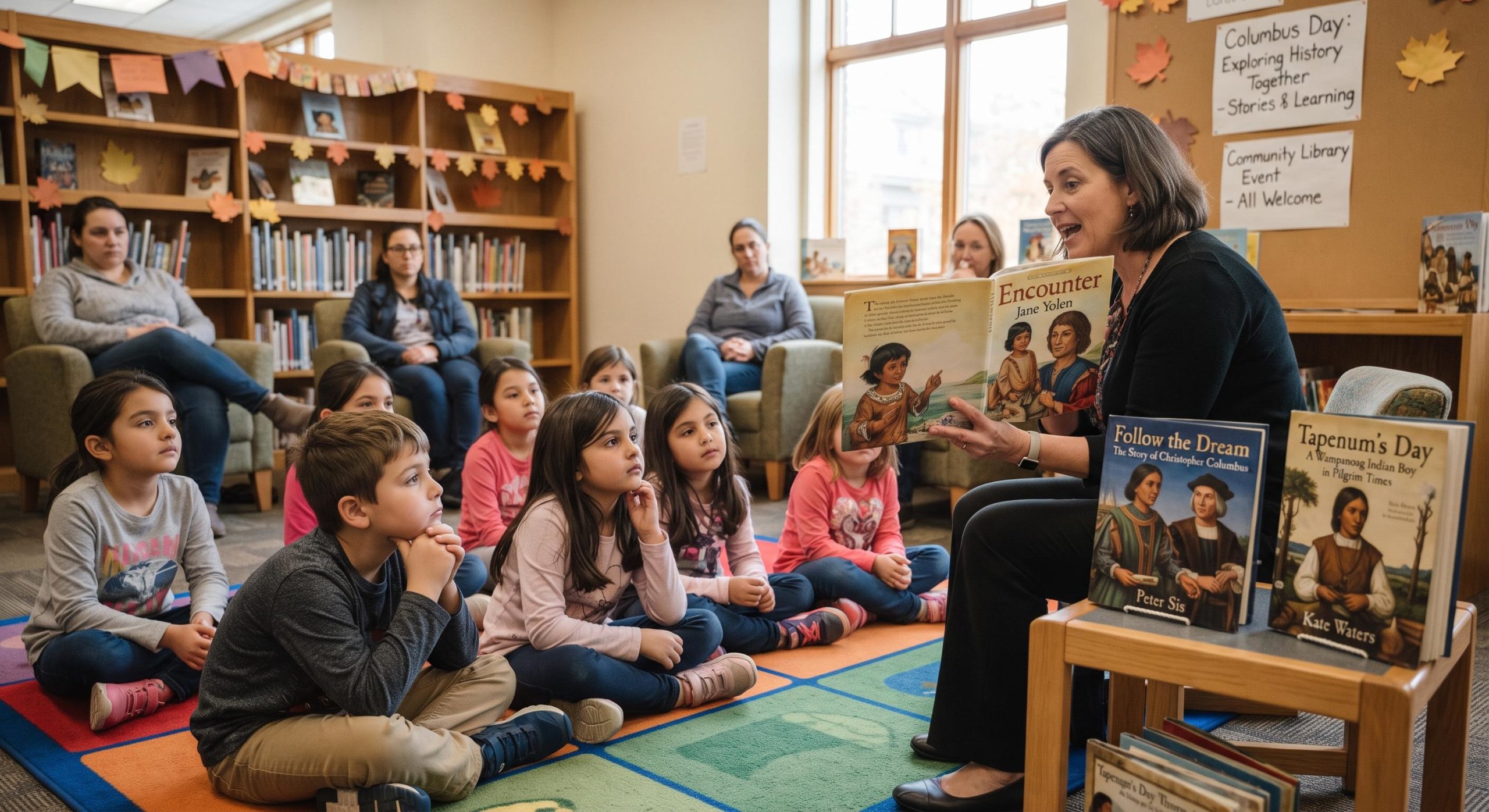 Library Storytelling and Educational Sessions