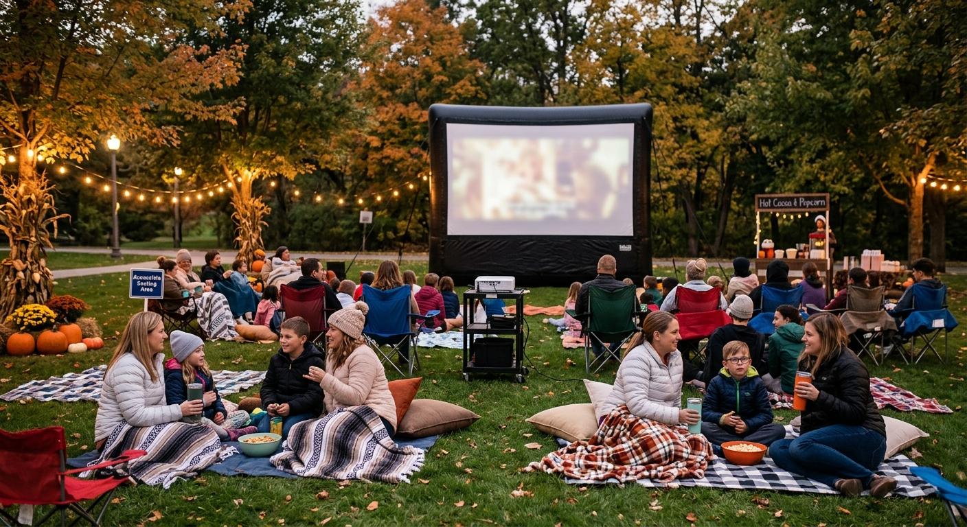 Host an Outdoor Movie Night