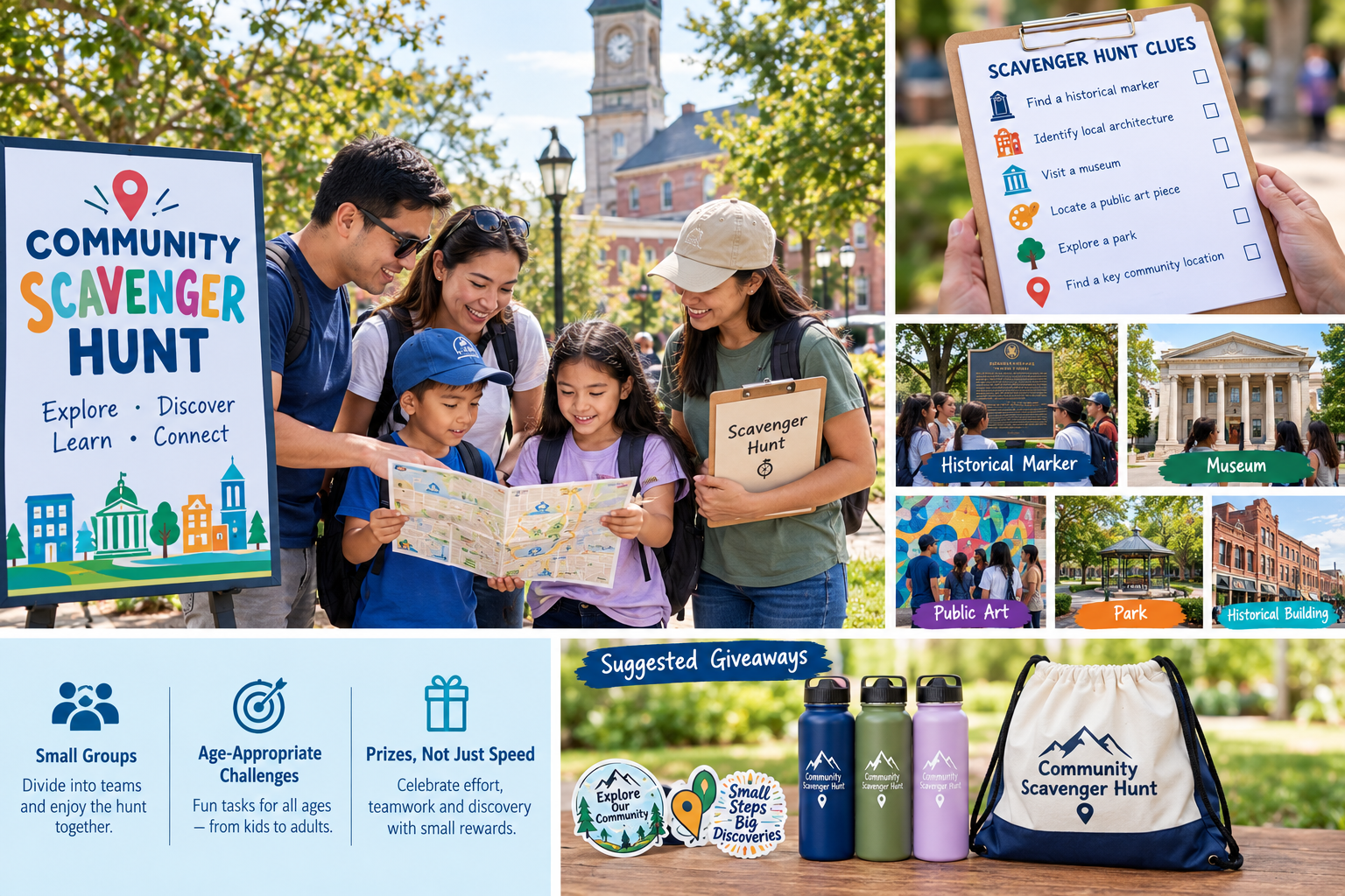 Arrange a Community Scavenger Hunt