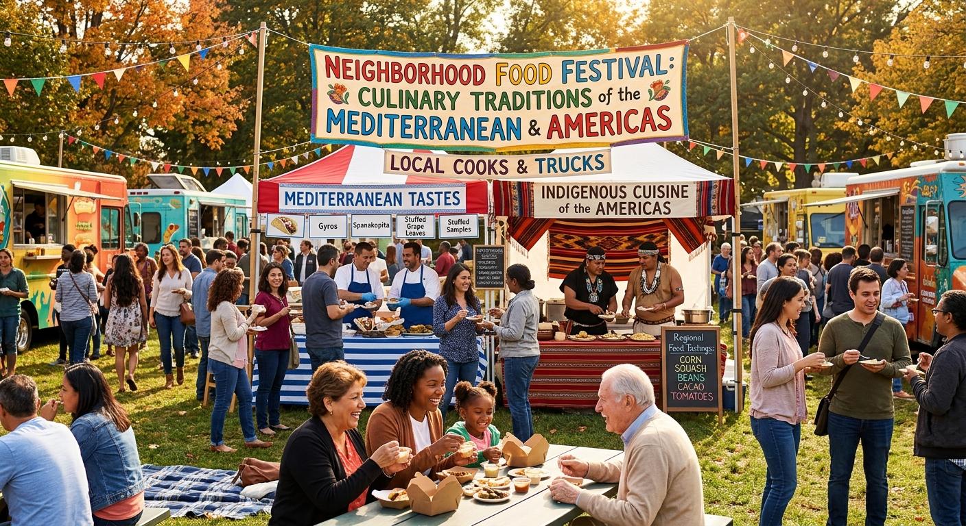 Organize a Neighborhood Food Festival