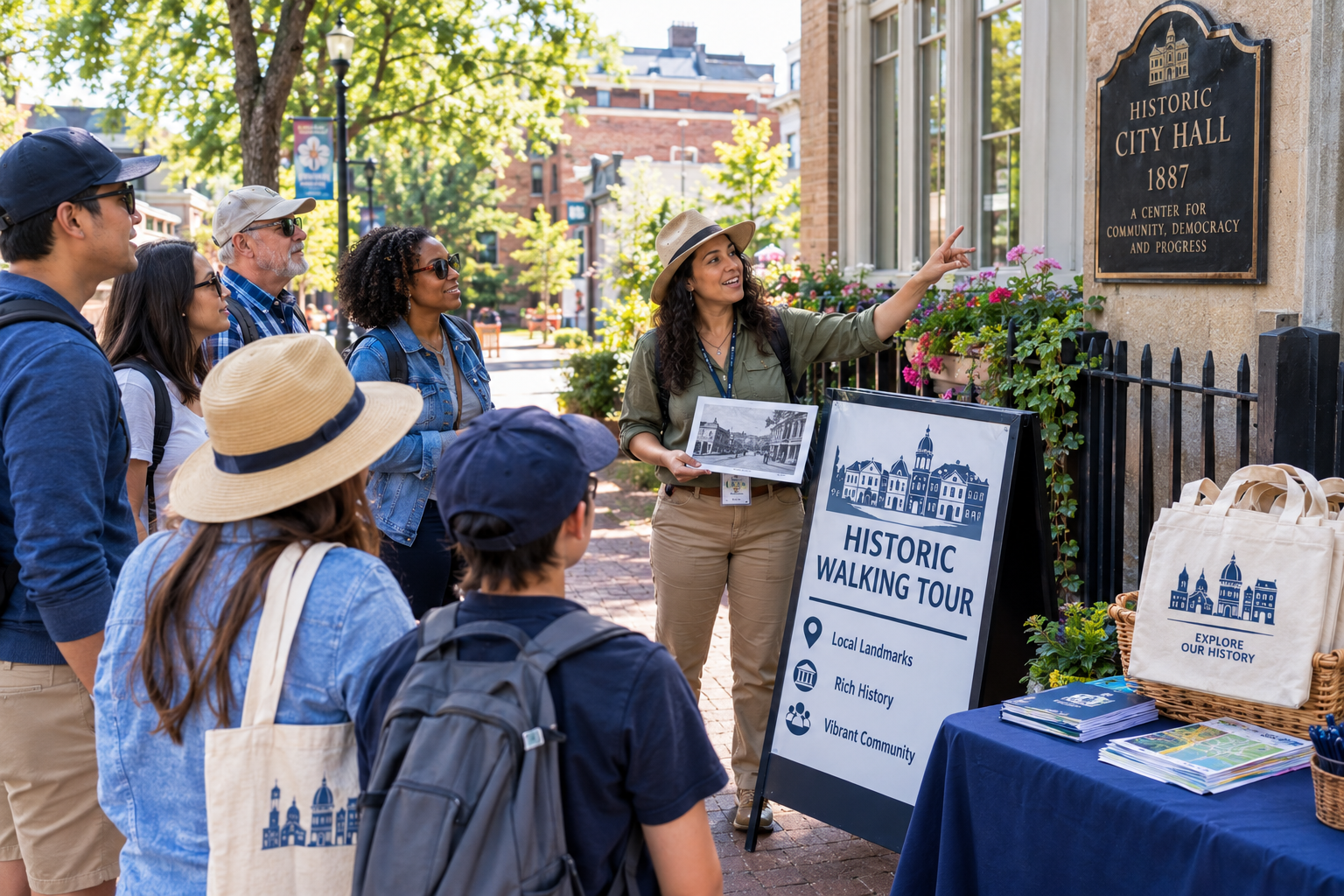 Host a Local History Walking Tour
