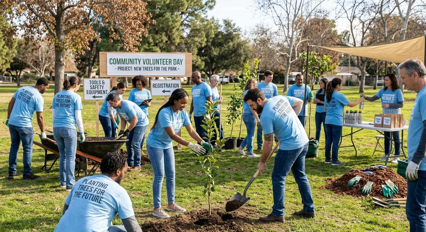 Organize a Community Volunteer Day