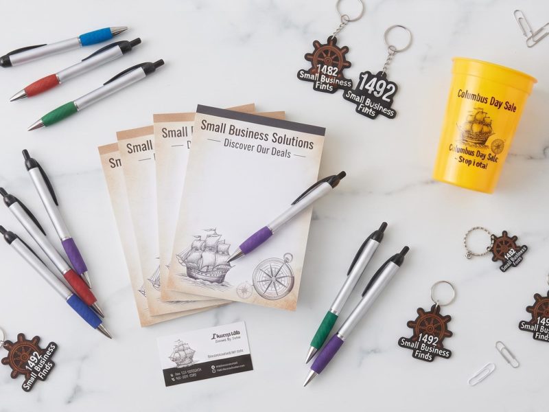 affordable columbus day promotional products