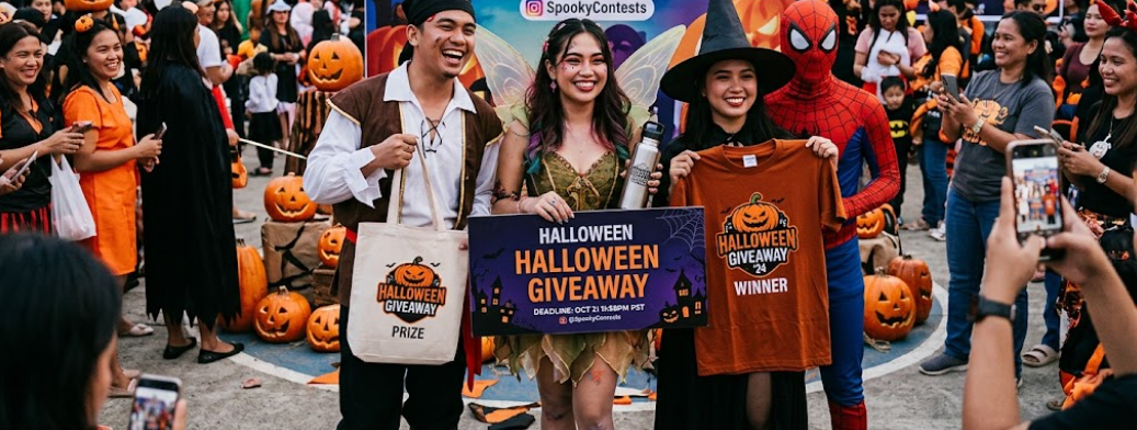Halloween Contests and Social Media Giveaways