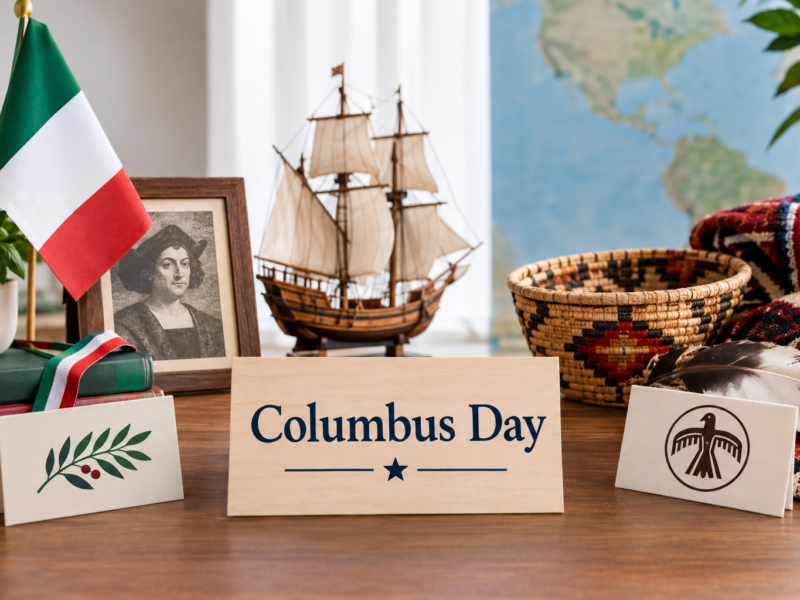 how can businesses celebrate columbus day respectfully