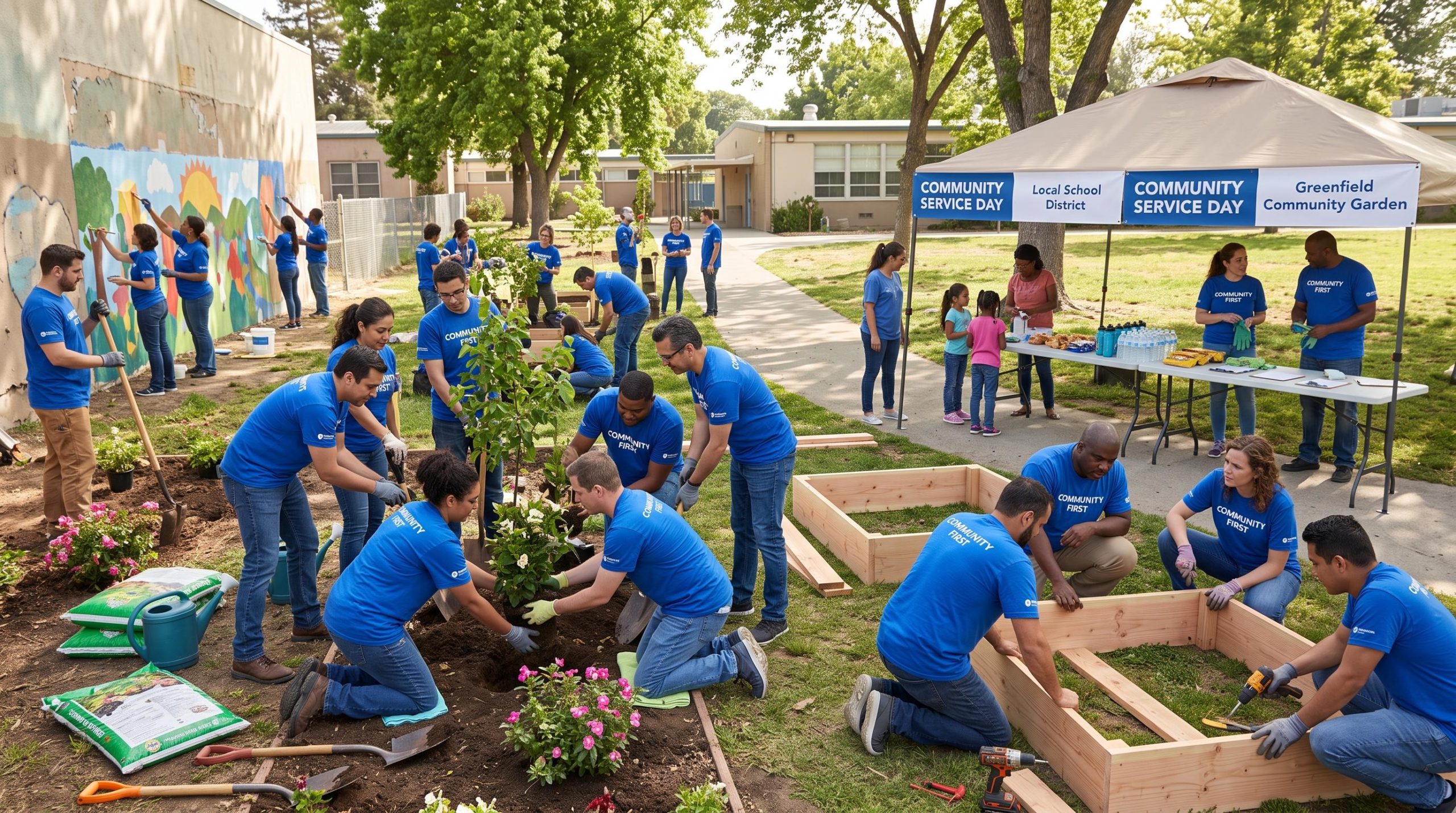Organize a Community Service Day