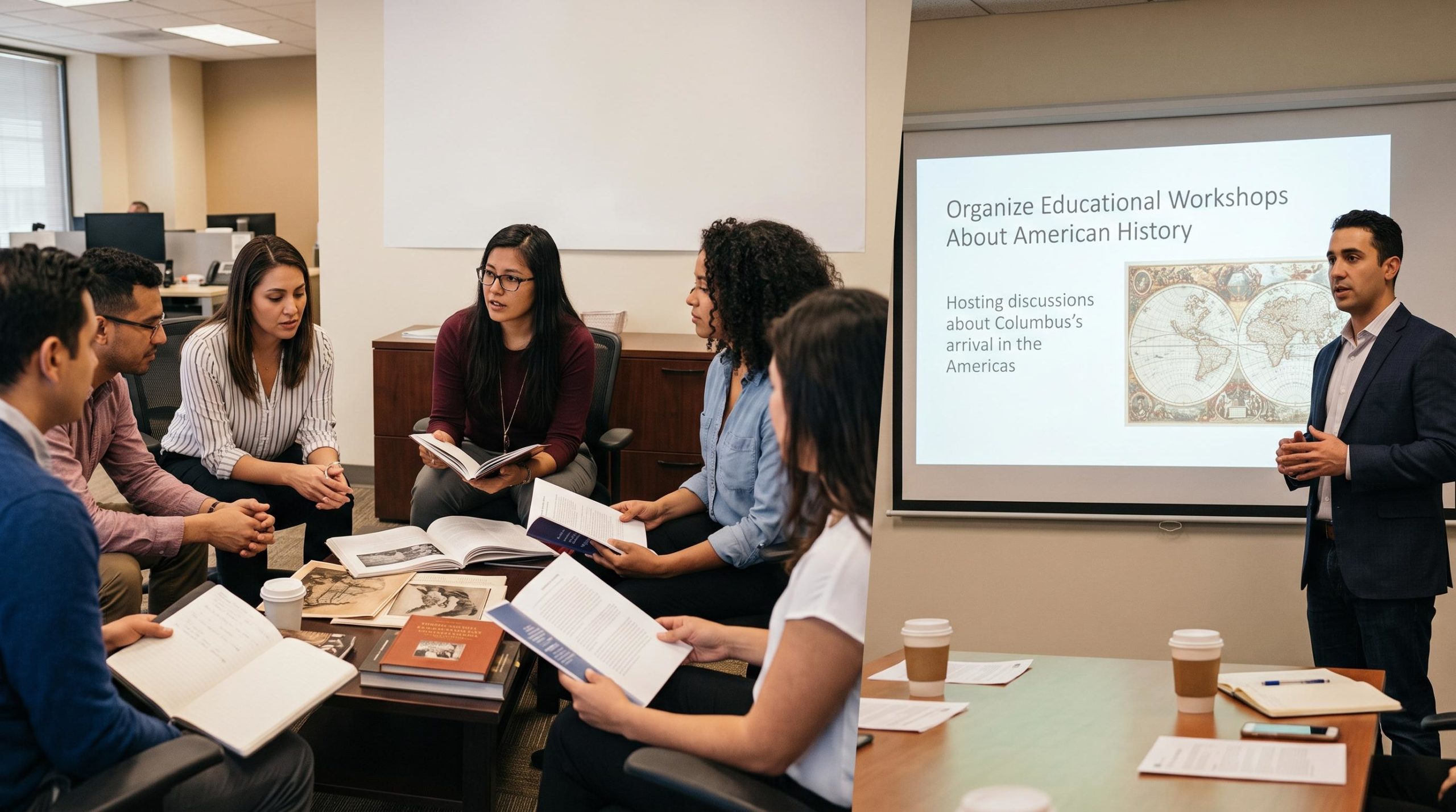 Organize Educational Workshops About American History