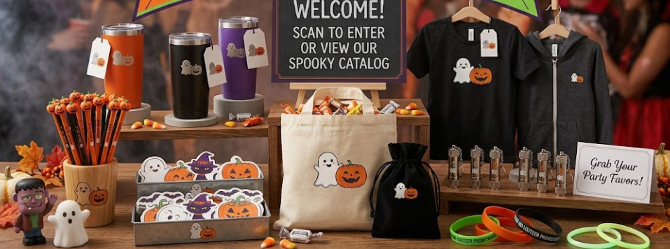 Create a Halloween Giveaway Station