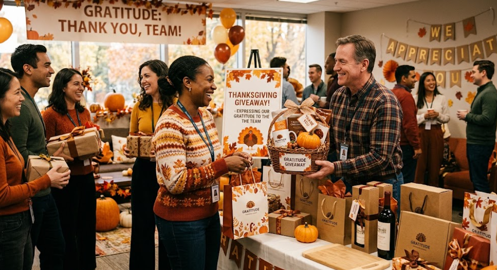 Family-Friendly Company Thanksgiving Event