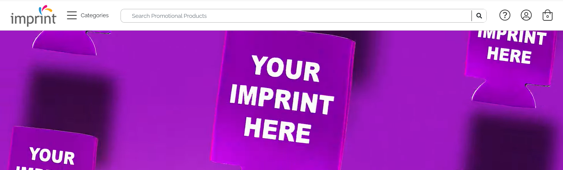 Imprint banner