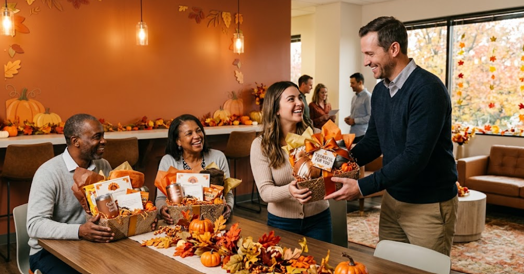 Why Give Employees Thanksgiving Gifts