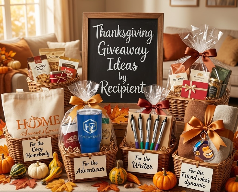 Thanksgiving Giveaway Ideas by Recipient