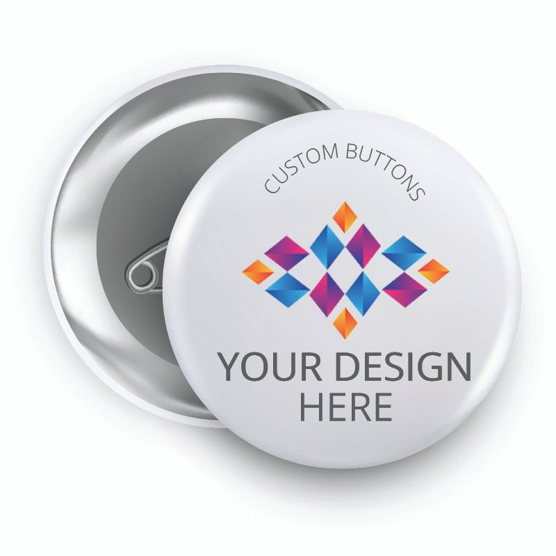 Custom Round 1-1/4 inch Buttons